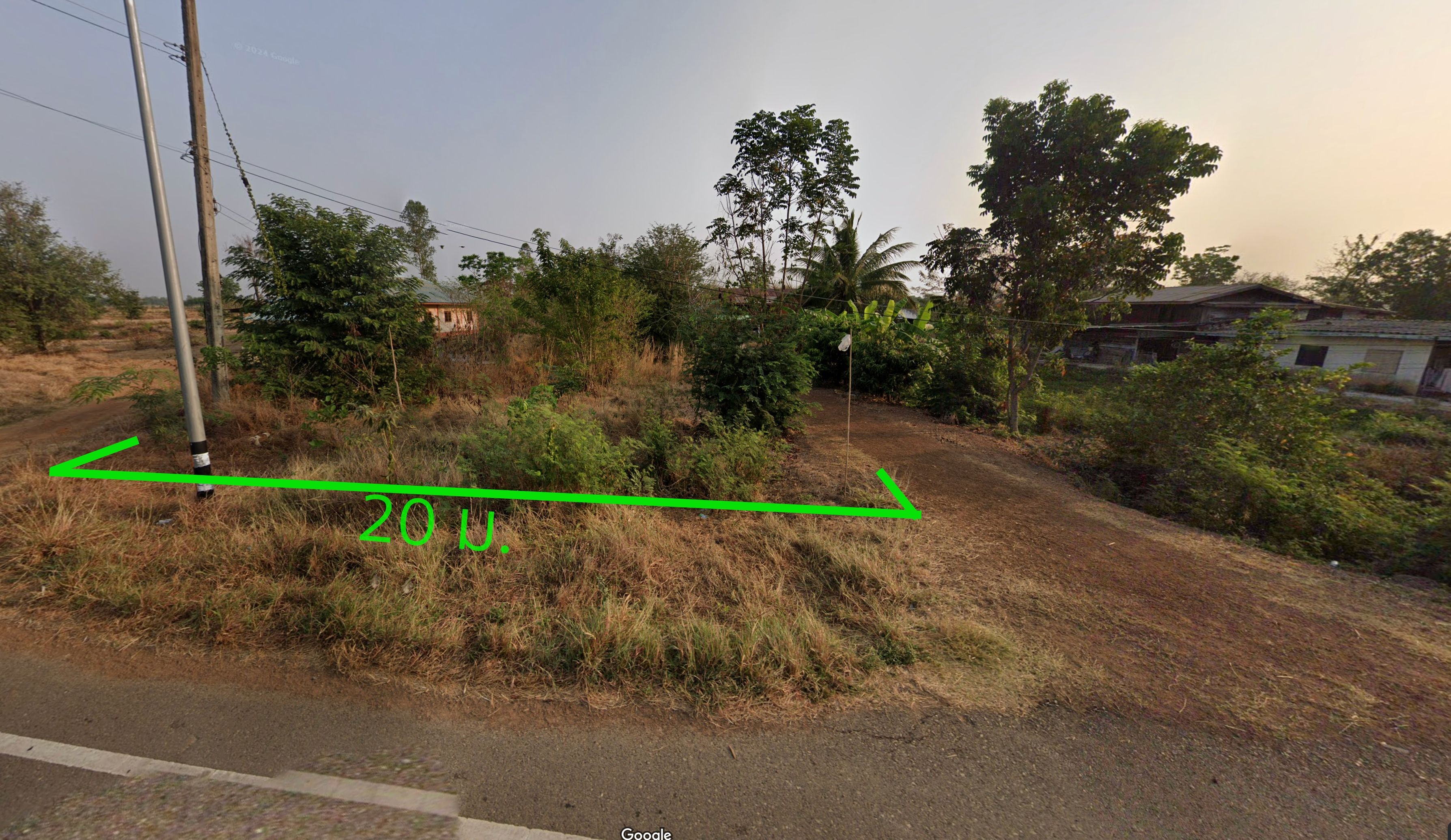 ขายที่ดิน 190 ตรว.ทำร้านค้าขายได้ ติดทางหลวง 