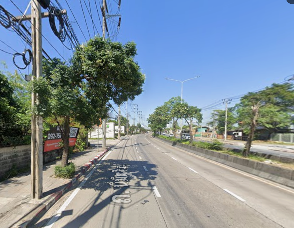 ขายที่ดินกรุงเทพฯ คลองสามวา ถ.นิมิตใหม่ หน้าโครงการพฤกษาวิลล์ 62/1 
