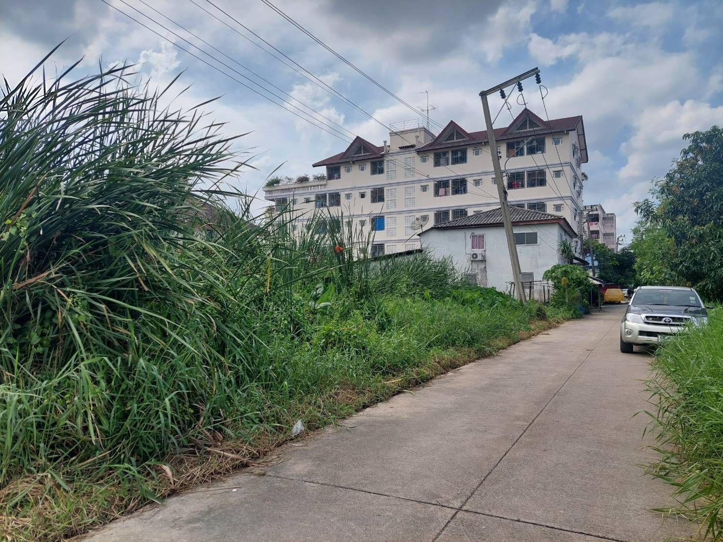 ขายที่ดิน 133 ตร.ว ซ.จันทร์ทองเอี่ยม ใกล้โรงซ่อมรถไฟฟ้าสายสีม่วง ใกล้เวสเกต บางแพรก  บางบัวทอง นนทบุรี
