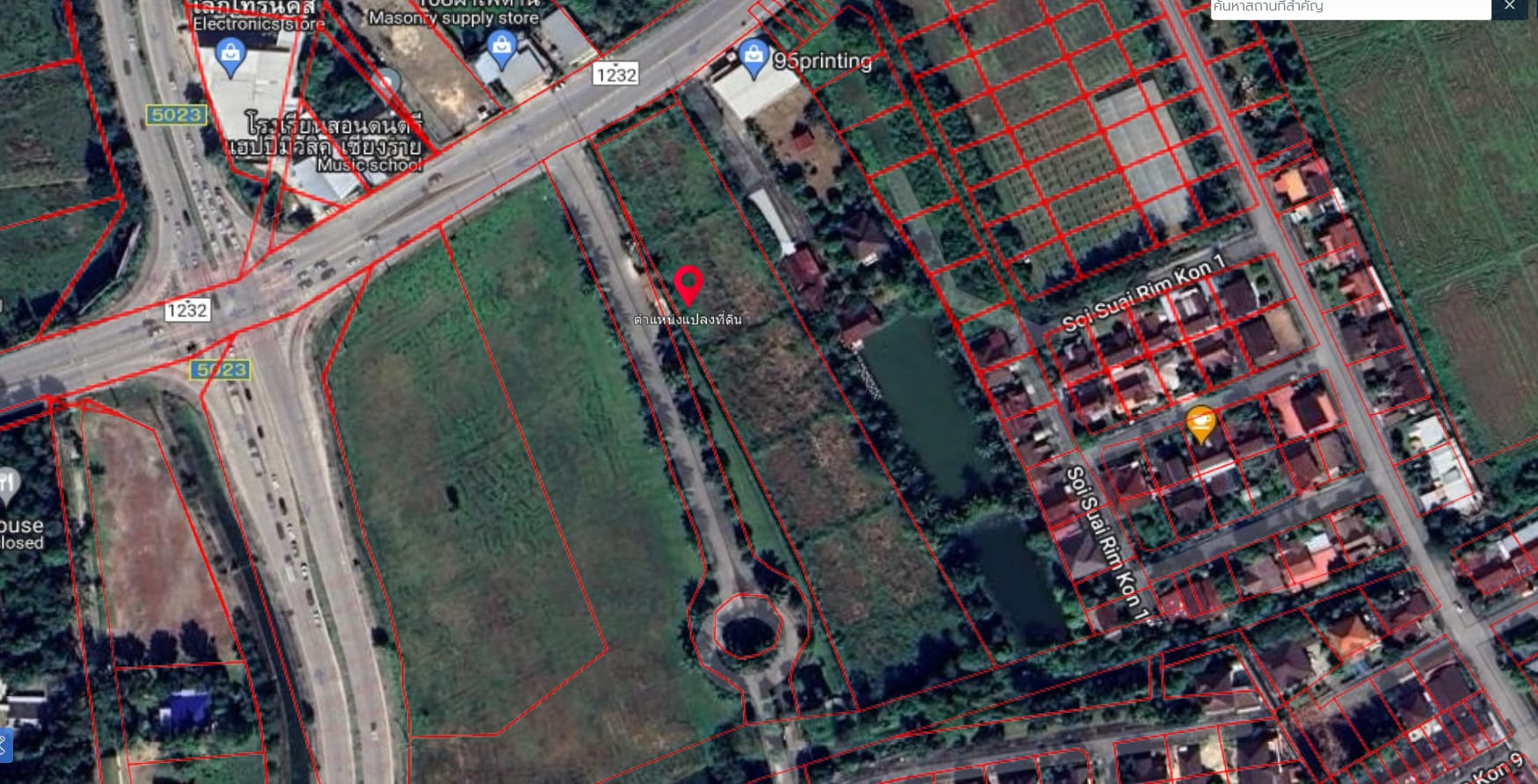 ขายที่ดินแปลงสวย แยกกุลพันธ์วิลล์ 6-0-99.8 ไร่