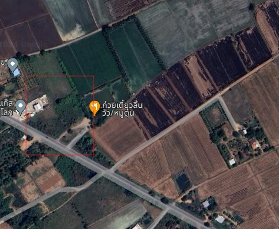 ที่ดินวัดพริก ติดก๋วยเตี๋ยวลิ้นวัว 2 ไร่ 3 งาน 98 ตร.ว