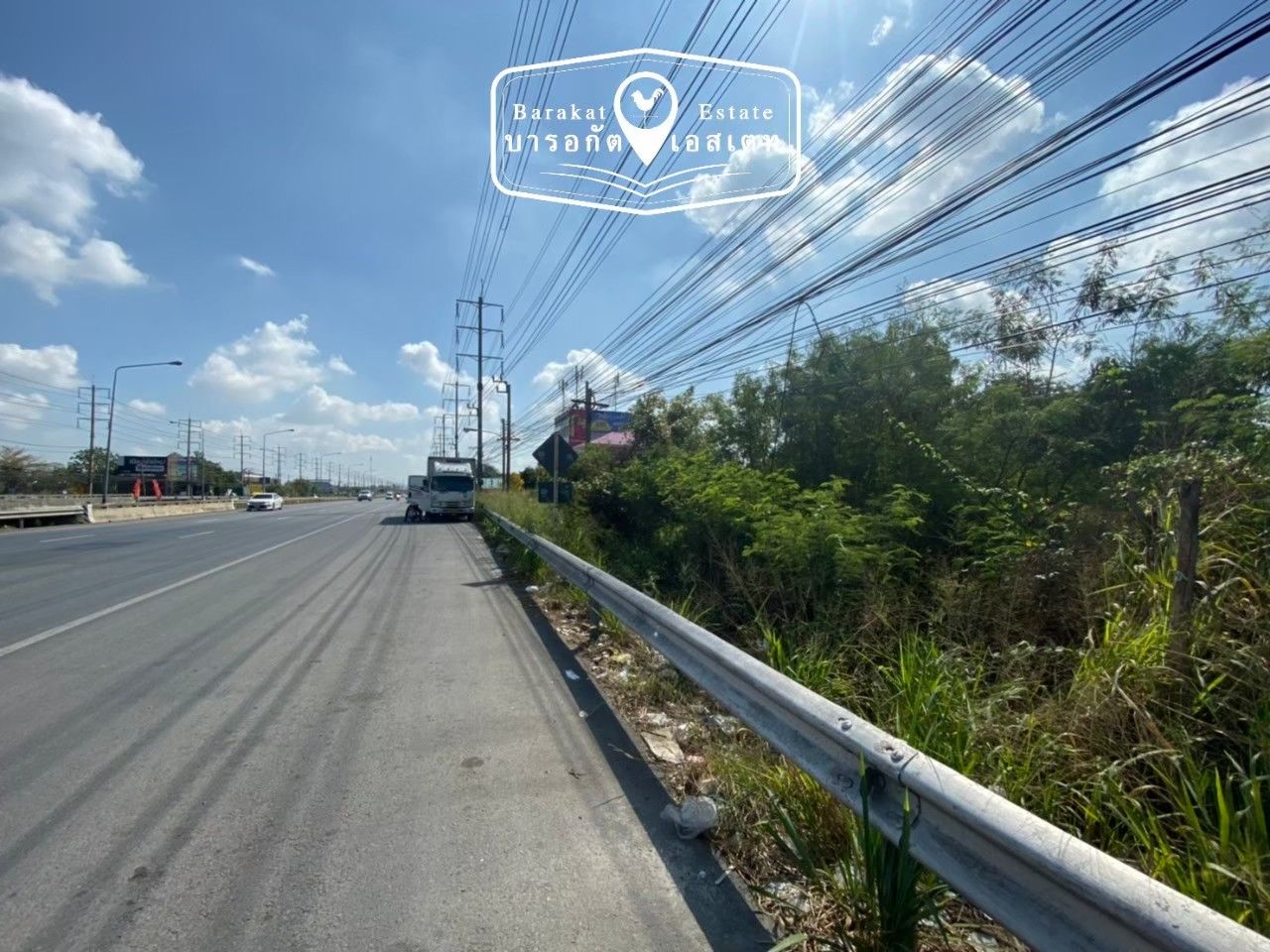 ที่สวยติดถนนสุวินทวงค์ ราคาดีน่าลงทุน เขตหนองจอก จังหวัดกรุงเทพฯ