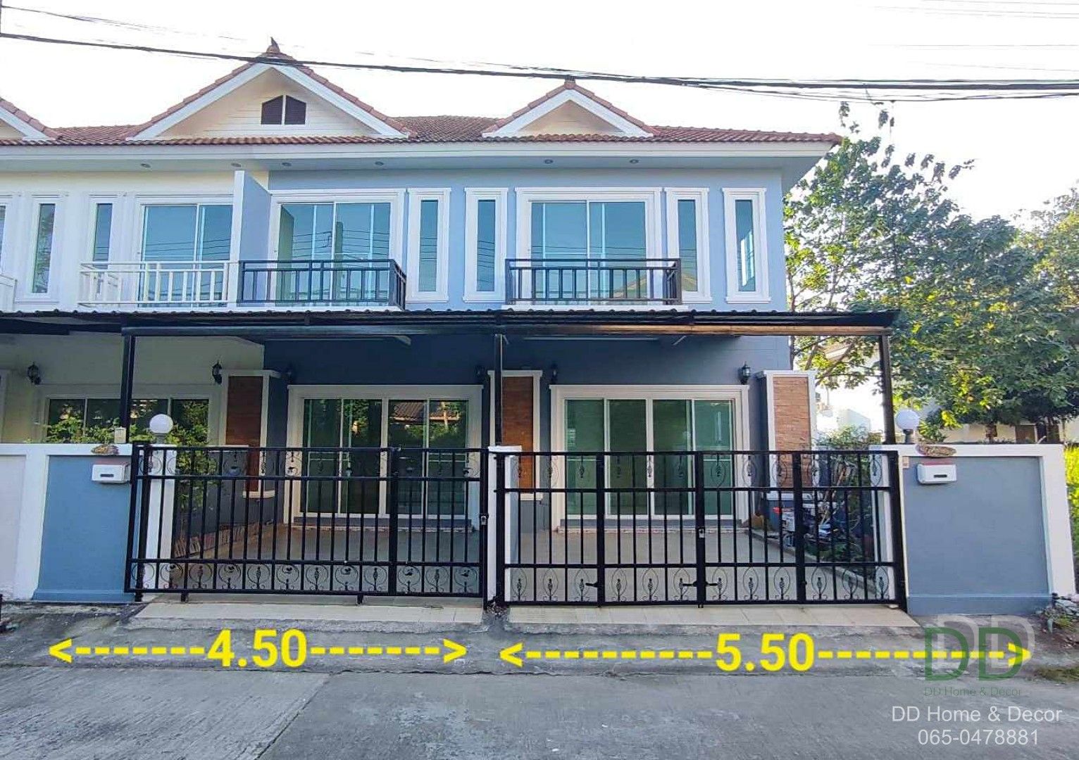 DD-0163 ขายทาวน์โฮมในเมือง 3 ห้องนอน 3 ห้องน้ำ หลังริม ในหมู่บ้านสัมมากร ฟ้าฮ่าม