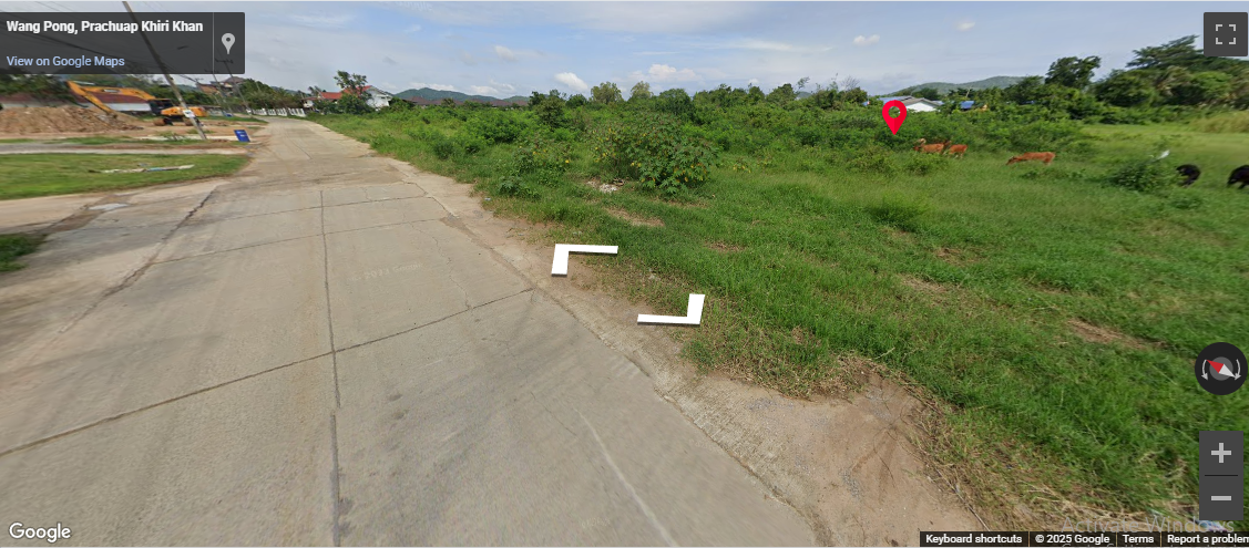 ขายที่ดิน ต.วังพงศ์ อ.ปราณบุรี จ.ประจวบคีรีขันธ์ ติดถนนเพชรเกษม
