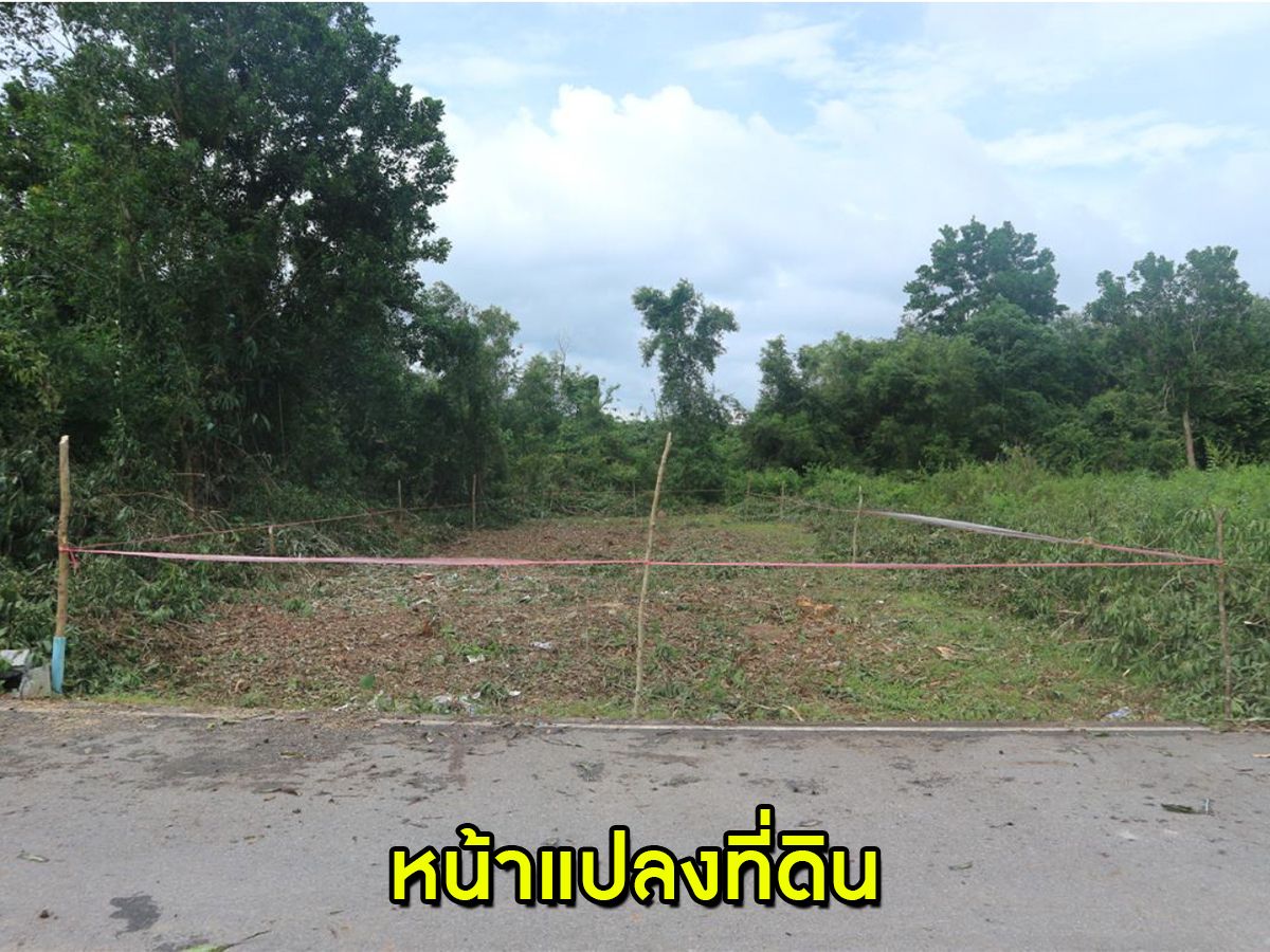 ขายที่ดินด่วน !! 1 งาน ใกล้สนามบินหาดใหญ่ เดินทางเข้าออกสะดวก