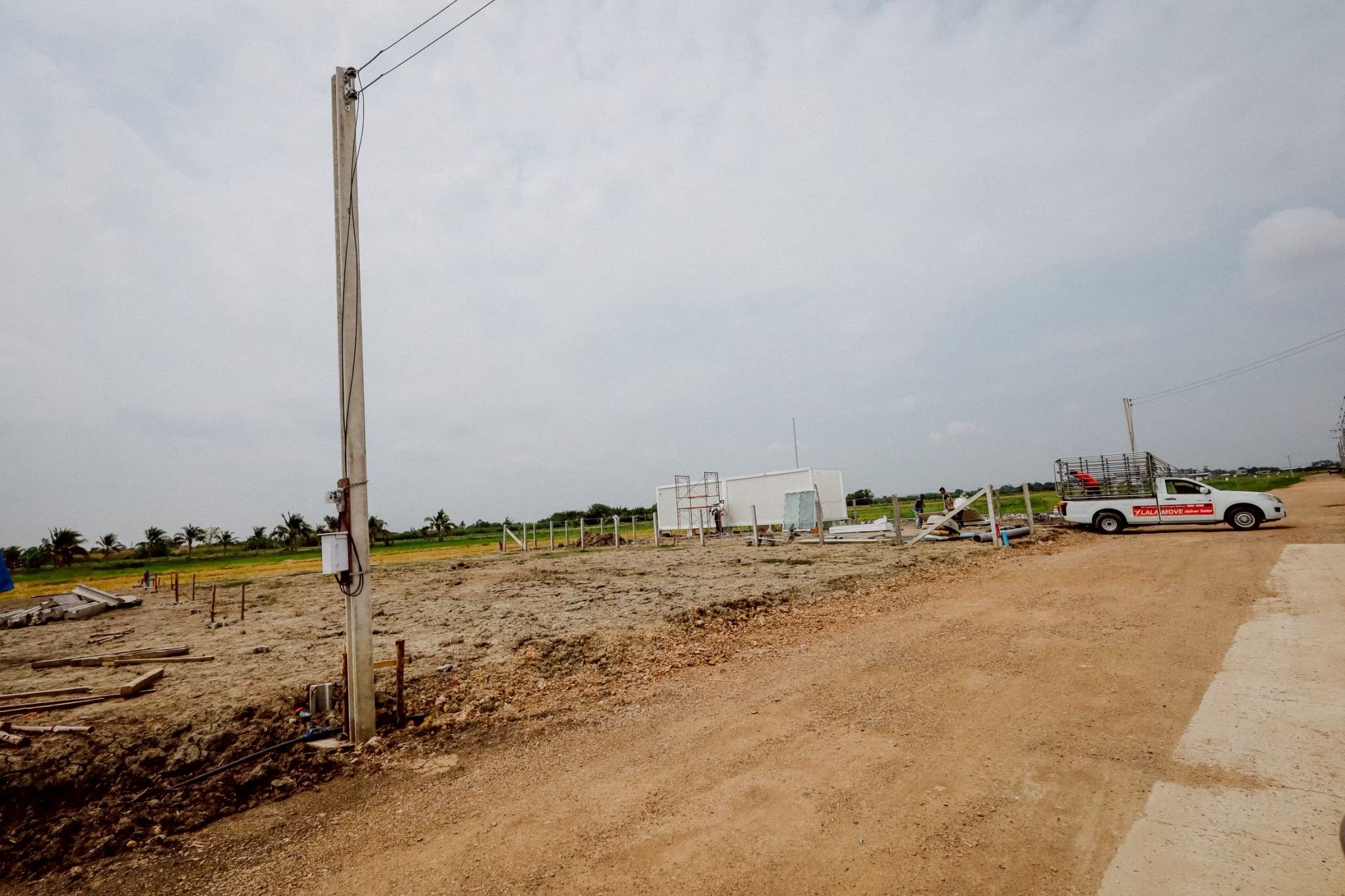 ที่สวย 100 ตรว ทำเลดี บรรบยากาศดี หนองจอก กรุงเทพ
