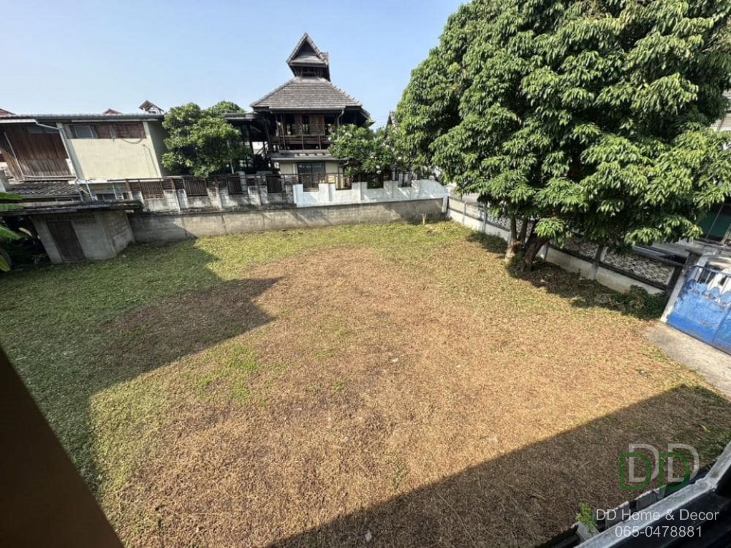 DD#0070 ขายที่ดิน ซอยนันทาราม ใกล้ถนนวัวลาย 107 ตร.วา