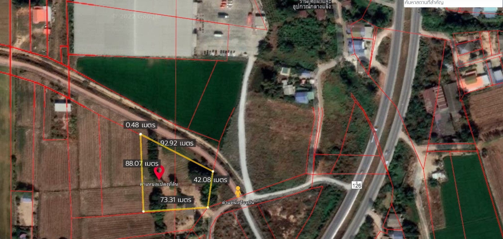 ที่ดินเปล่า เมืองพิษณุโลก 2-3-61.9