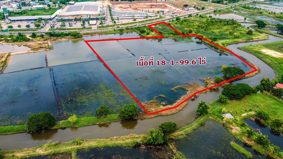 ที่ดินเปล่าตรงข้ามโรบินสันชัยภูมิ 18-1-99.6