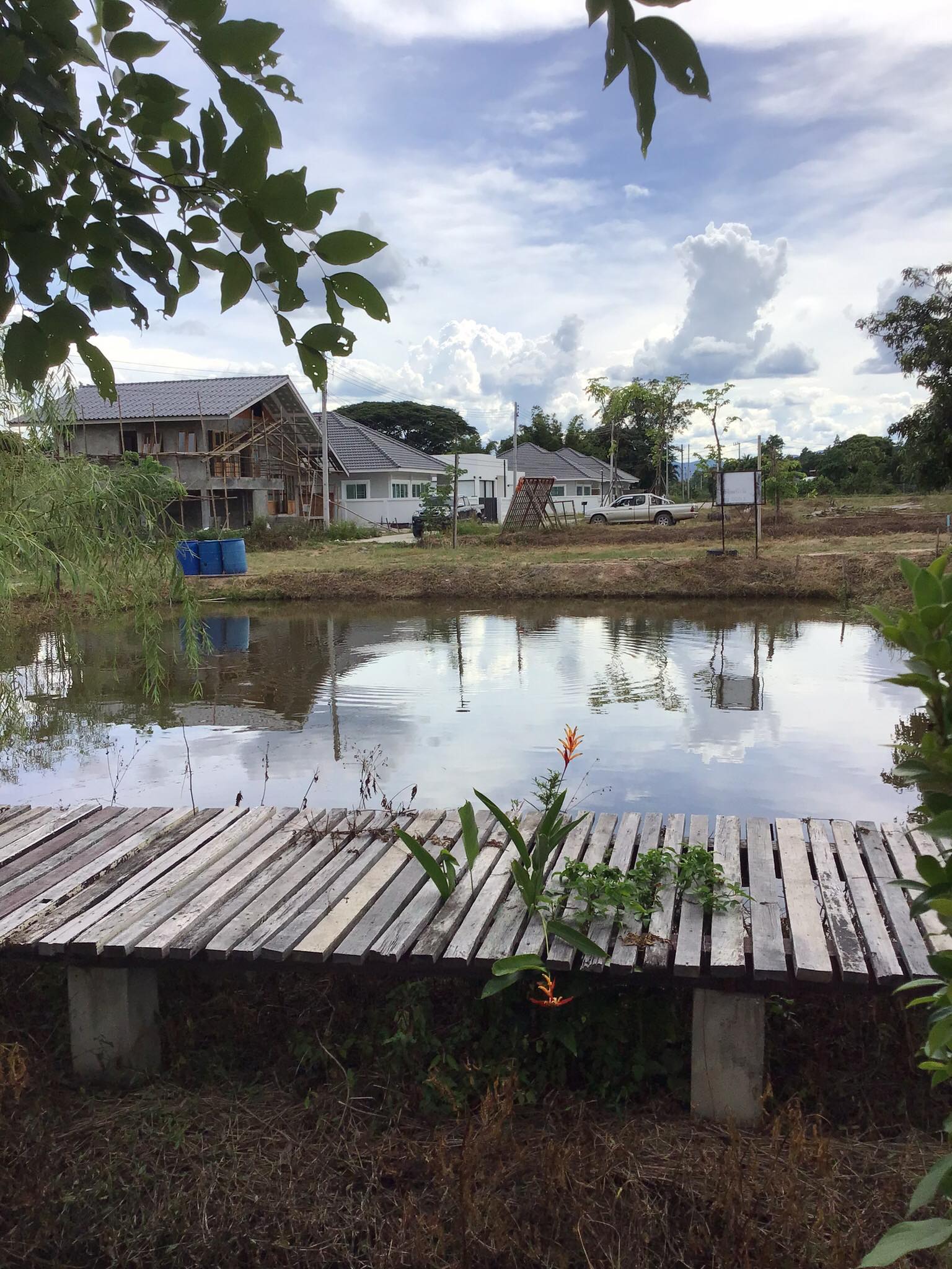 ที่ดินแปลงสวย เลียบคลองชลประทาน หางดง เชียงใหม่ 1-1-64