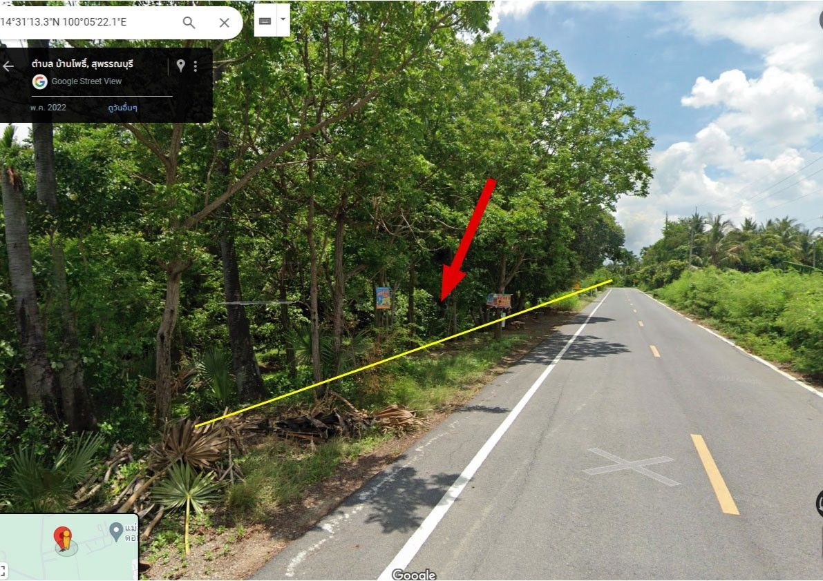 ขายที่ดิน.เมืองสุพรรณบุรี 2 ไร่ พร้อมบ้านพักอาศัย ราคา 2.4 ล้าน