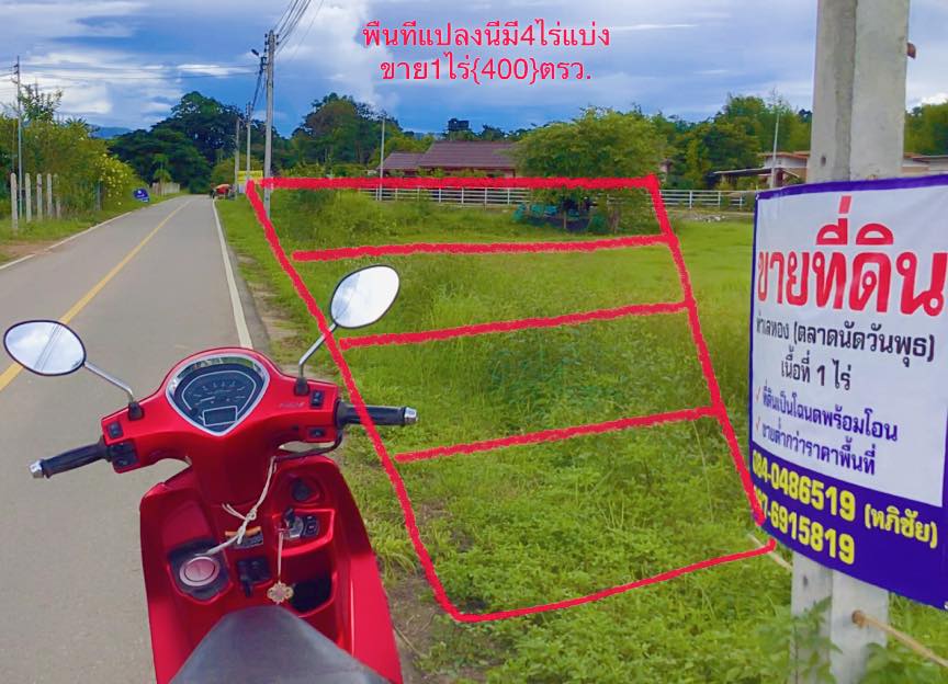 ขายที่ดินแม่ฮ่องสอน จ.แม่ฮ่องสอน อ.ปาย 1 ไร่