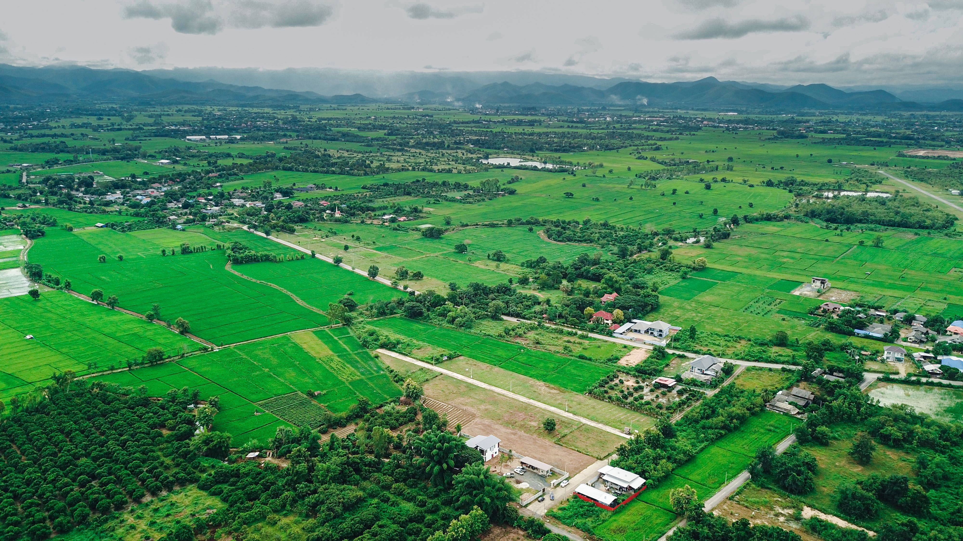 ที่ดินแปลงสวย วิวเขาล้อมรอบ ใกล้เมือง น้ำไม่ท่วม, สันกำแพง