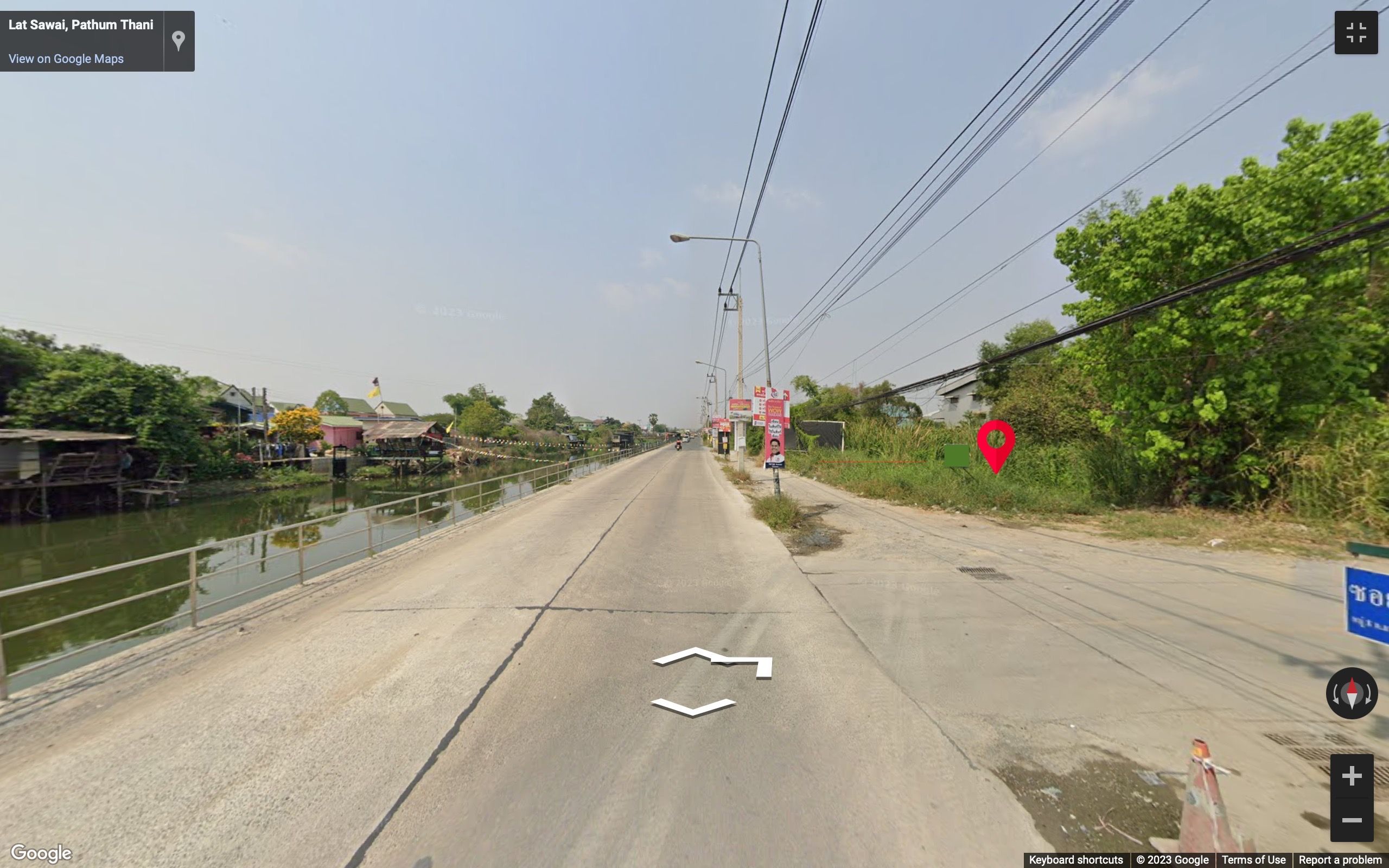 ขายที่ดิน ติดถนนเลียบคลองลำลูกกา ปทุมธานี  7-1-35 ไร่