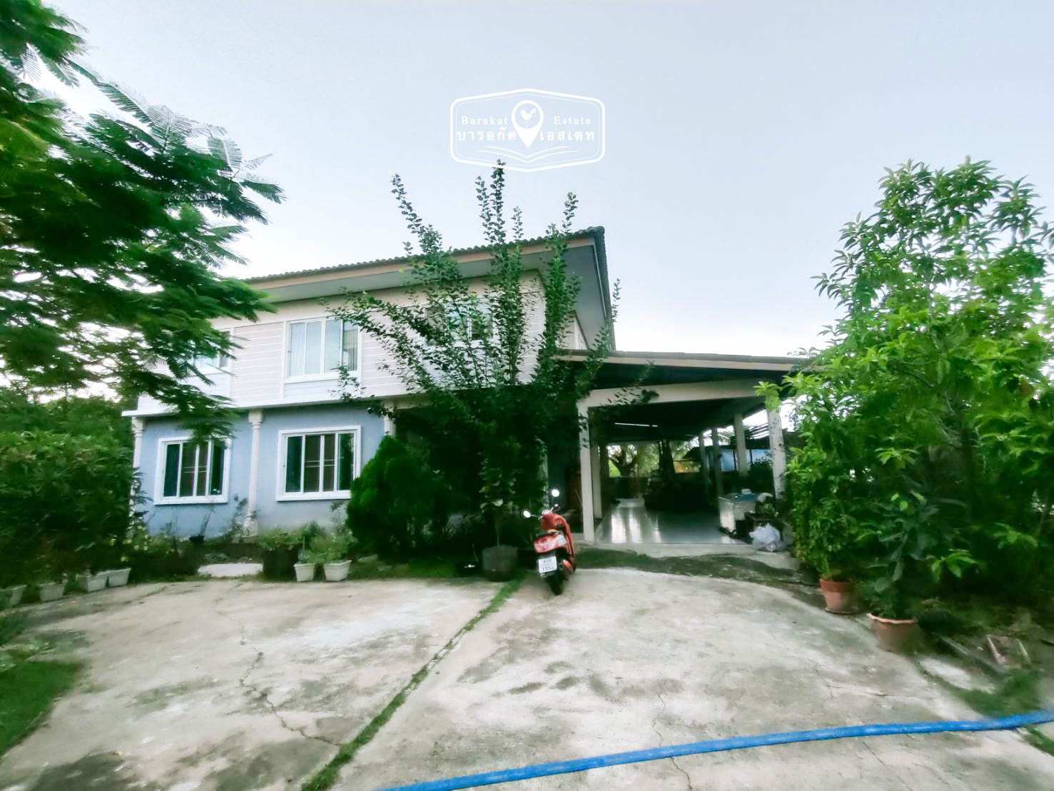 บ้านพร้อม ที่ดิน บ้านสร้างบนที่ดิน 1 ไร่ 26 ตร.ว.เขตหนองจอก  จังหวัดกรุงเทพ