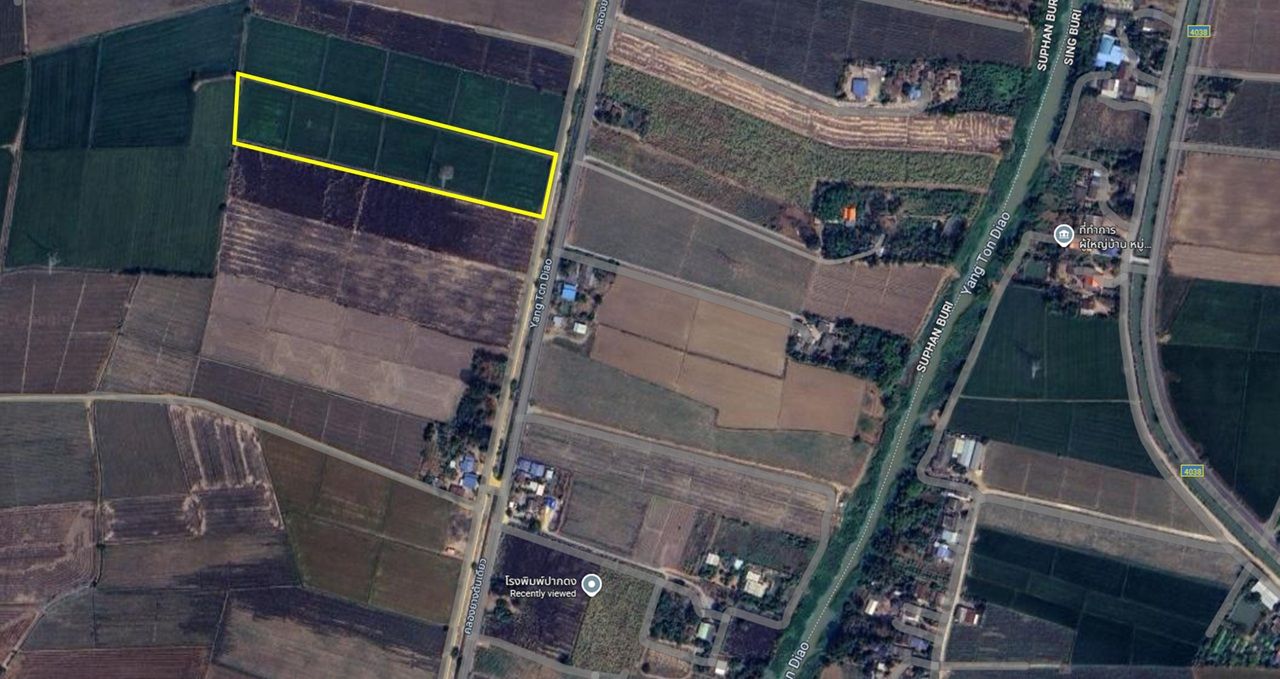 ขาย ที่ดิน ราคาพิเศษ 7.60 ล้าน 10-2-53 ไร่ เดิมบางนางบวช เขาดิน