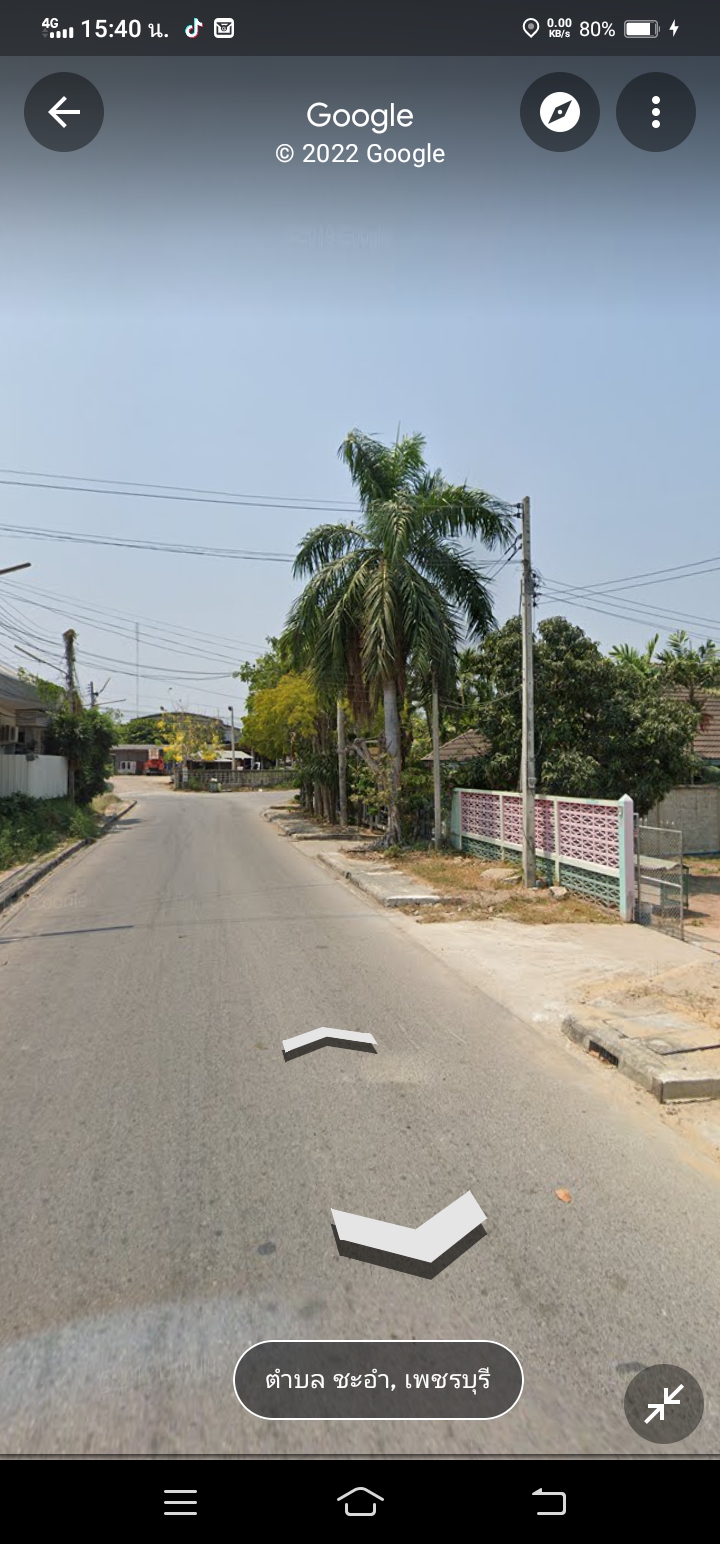 ที่ดินพร้อมสิ่งปลูกสร้าง ชะอำ 104 ตร.ว