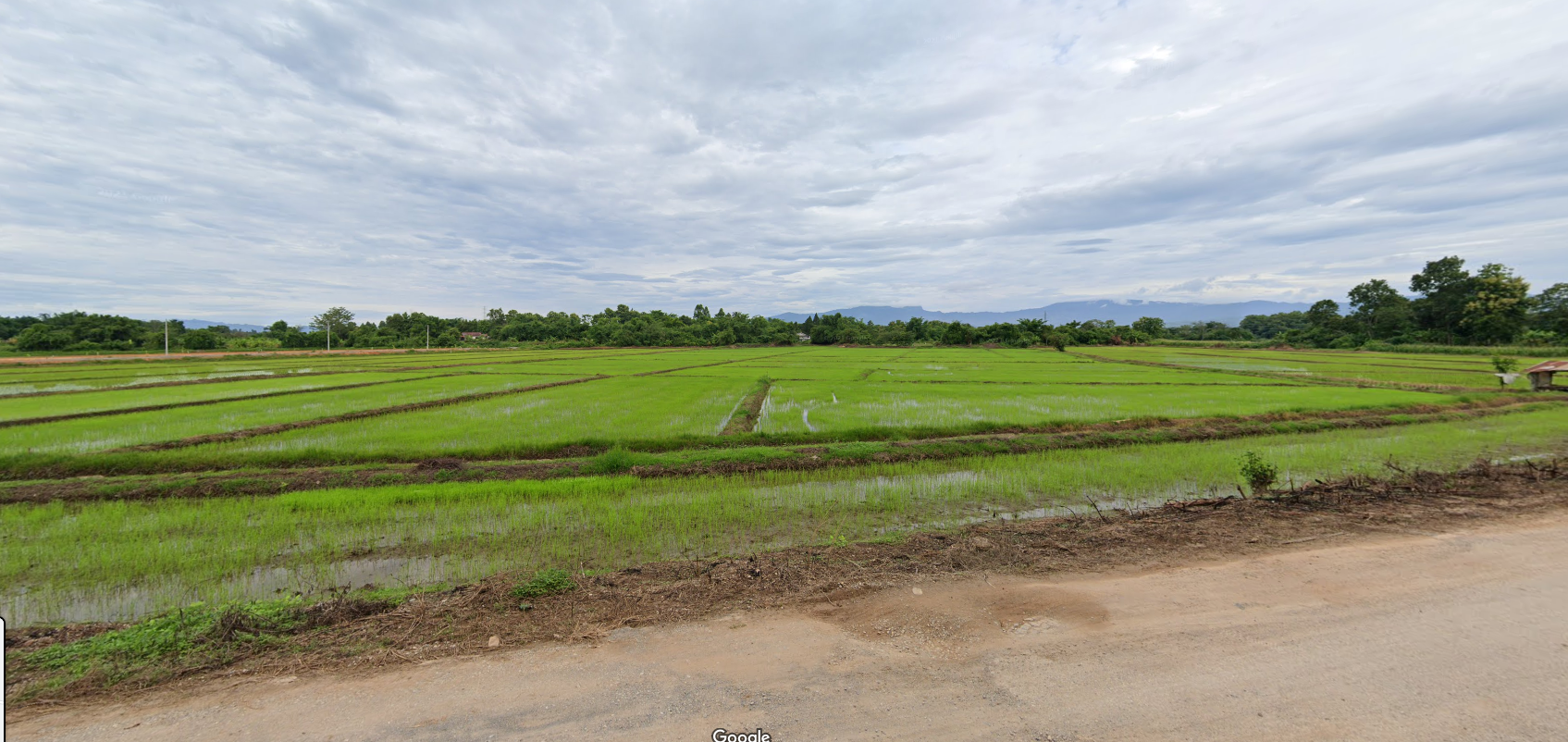 ที่ดินติดคลองชลประทาน 14-0-14 ขายที่เชียงราย