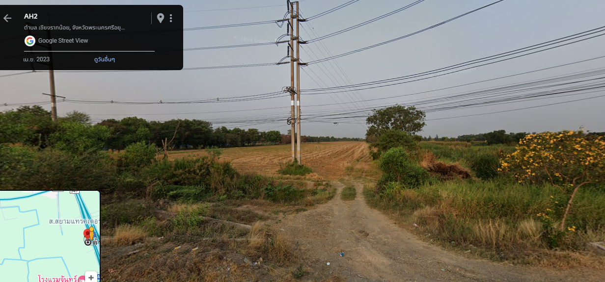 ขายที่ดินอยุธยาฯ ใกล้ โรงแรมจันทร์ผารีสอร์ท บางปะอิน 45-3-40 ไร่.