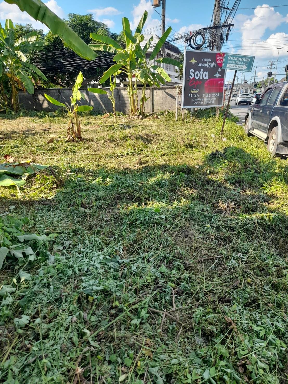 ขายที่ดินที่แม่ริมด้านหน้าติดถนนเชียงใหม่-ฝาง (ถ.107) ทางขึ้นไปม่อนแจ่ม 