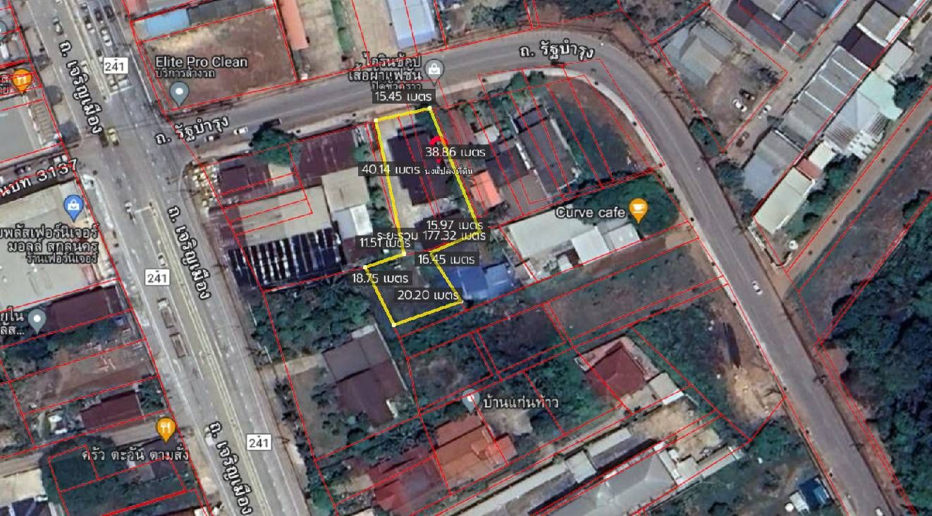 ขายบ้านสกลนคร อำเภอเมือง บ้านพร้อมที่ดินทำเลดี ติดถนนสาธารณะ เหมาะต่อยอดลงทุนมาก 0-3-20 ไร่.