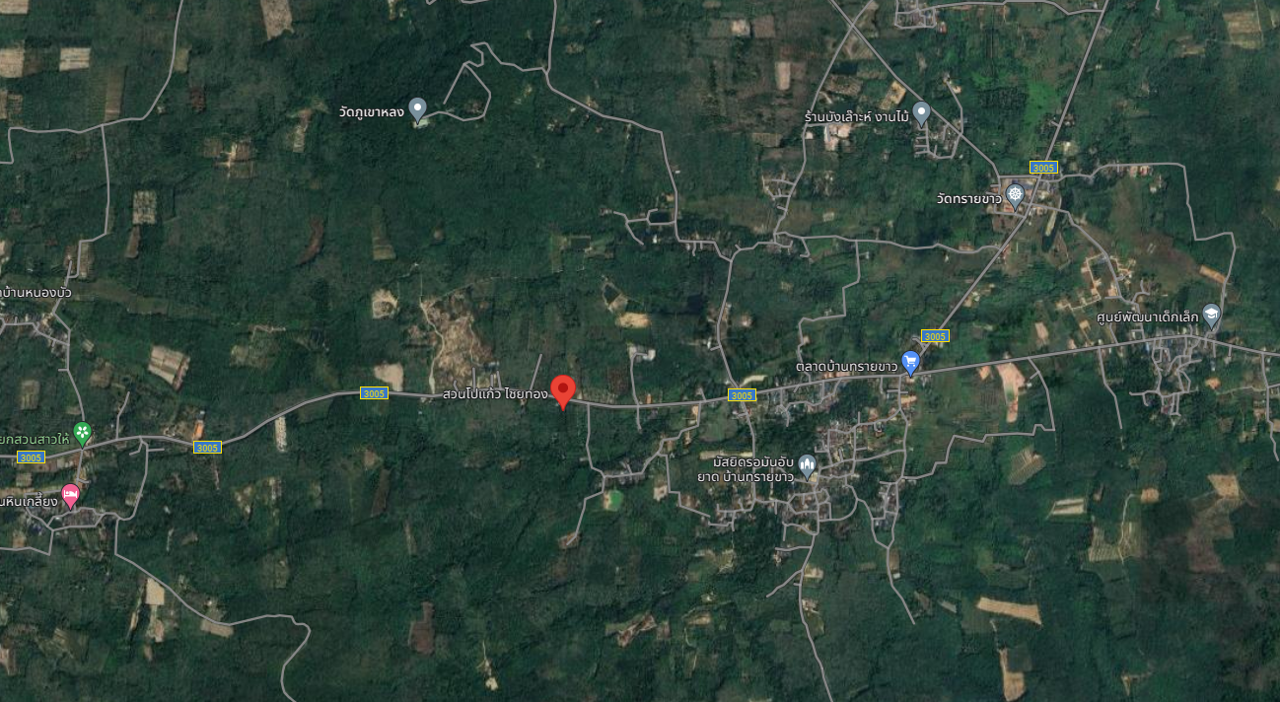 ขายที่ดินสงขลา แปลงสวย ติดถนนเส้น 3005 ต.ทุ่งหวัง อ.เมืองสงขลา 3-1-35