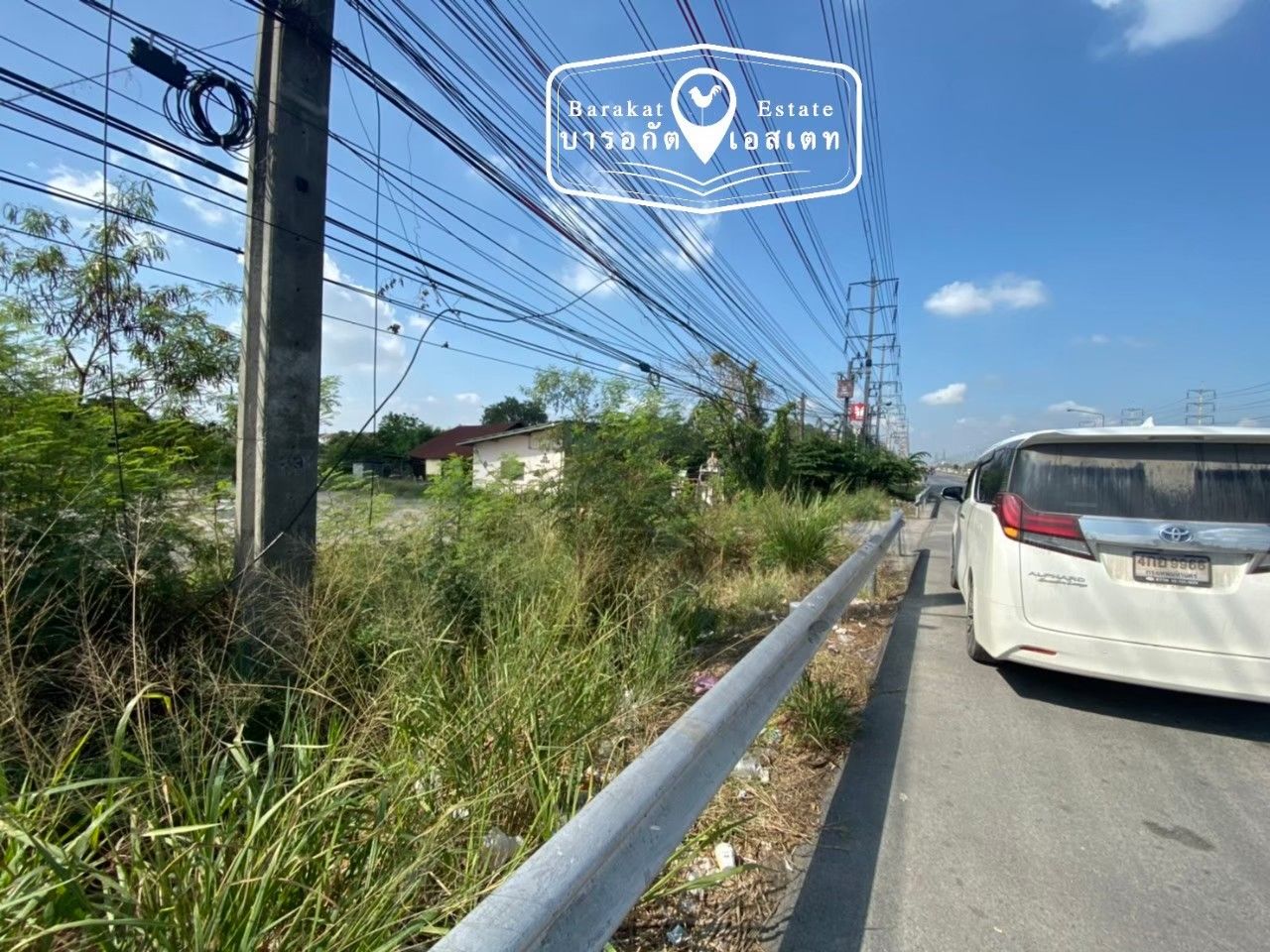 ที่สวยติดถนนสุวินทวงค์ ราคาดีน่าลงทุน เขตหนองจอก จังหวัดกรุงเทพฯ