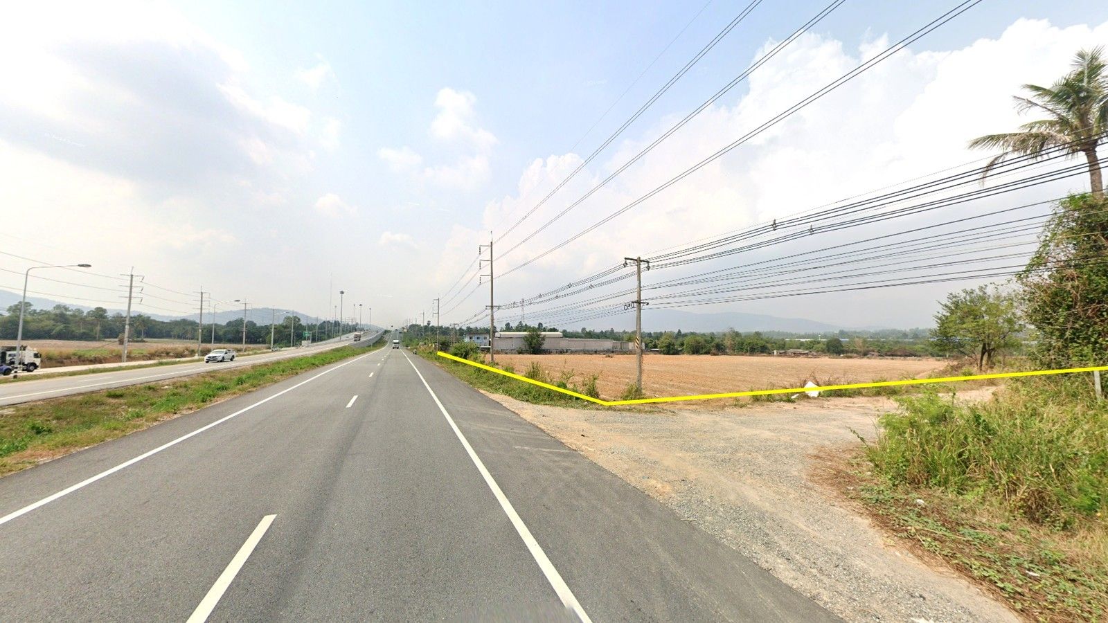 ขายที่ดิน 16 ไร่ ติดถ.331 บ้านบึง-คลองกิ่ว ใกล้แยกหนองปรือ(344), วัดมาบคล้า เหมาะทำโรงงานโกดัง