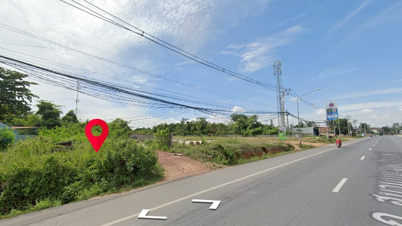 ที่ดินแปลงสวย ติดถนนสนามบิน-ลพบุรีราเมศวร์ 0-0-92.2