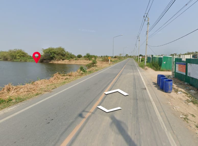 ขายที่ดินติดถนนลาดยาง บางพลี สมุทรปราการ