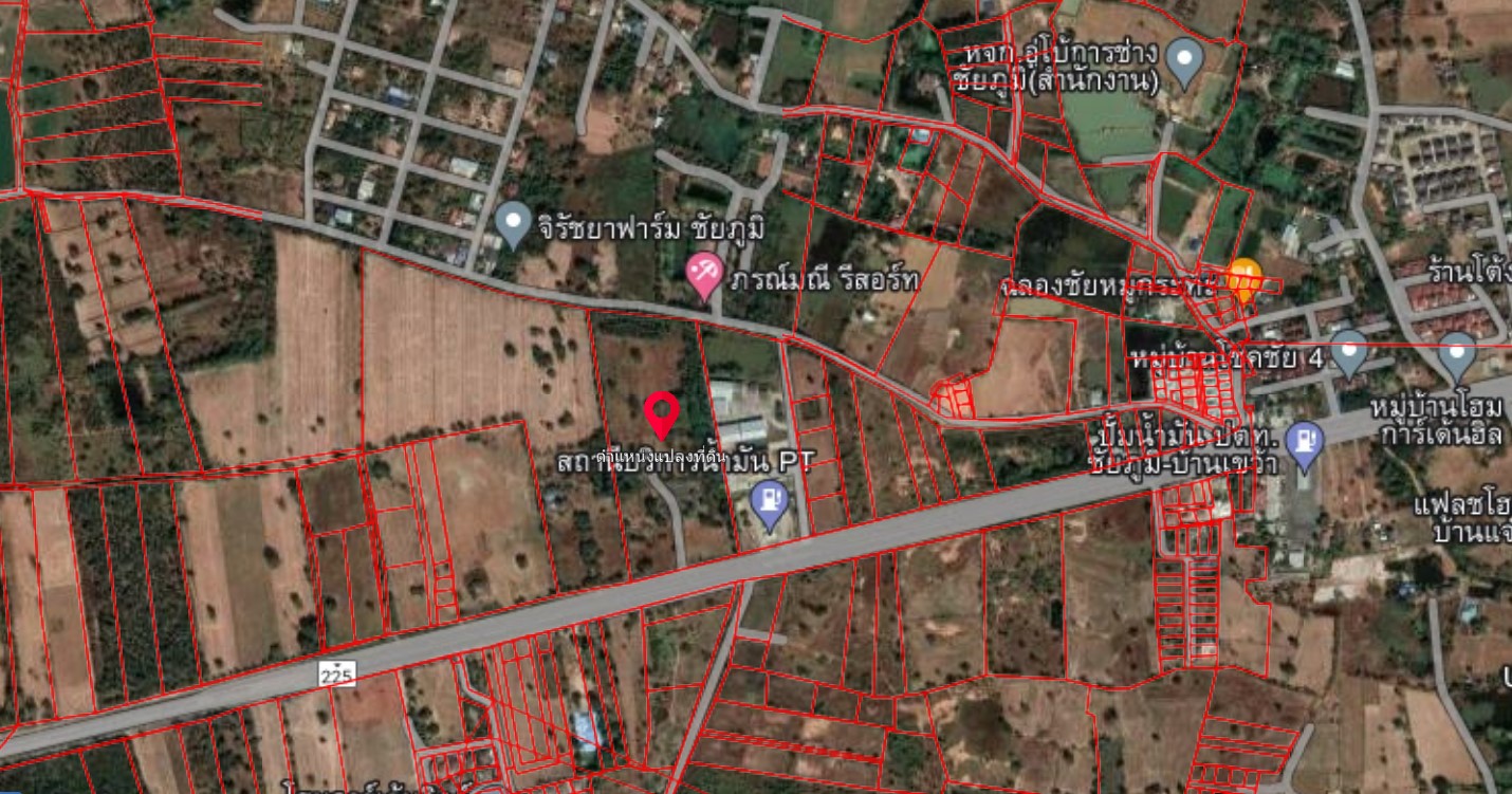 ขายที่ดิน ที่เปล่า จ.ชัยภูมิ เมืองชัยภูมิ 21-0-0
