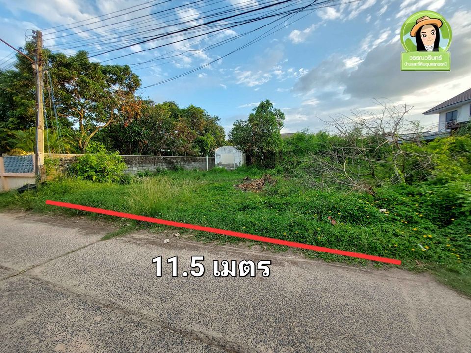 ที่ดินแปลงสวย ทำเลดี เหมาะสำหรับสร้างบ้าน อุบลราชธานี 77.6 ตรว.