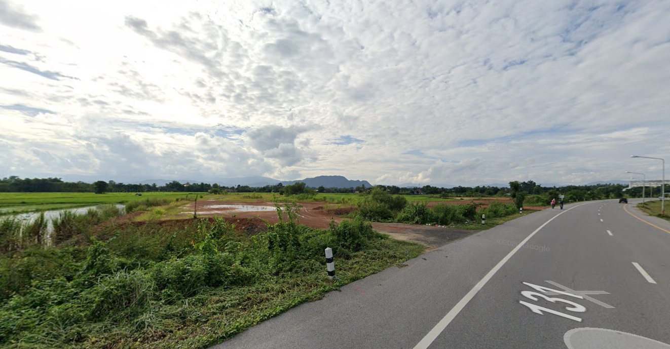 ที่ดินเปล่า ติดบายพาสตะวันตก  เชียงราย 4-1-46