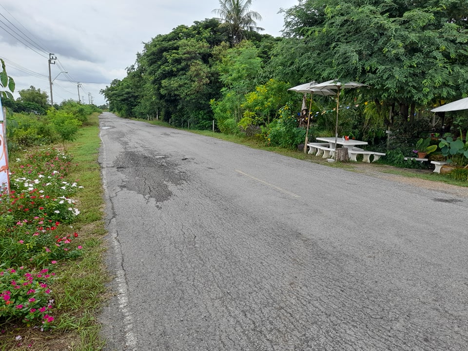 ที่ดินพร้อมบ้านเดี่ยว ไทรน้อย นนทบุรี 17-3-2