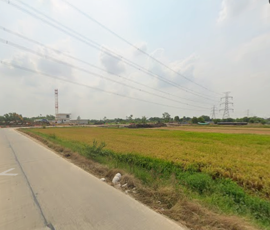 ขายที่ดินปทุมธานี ลำลูกกา ที่ดินเปล่า ใกล้ชุมชน เดินทางสะดวก 6-3-12 ไร่.
