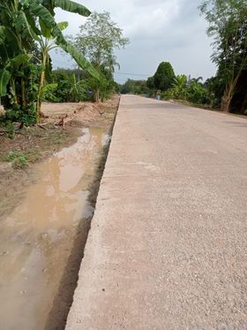 ที่ติดเปล่าติดถนน คอนกรีต ระยอง 18-2-44.5