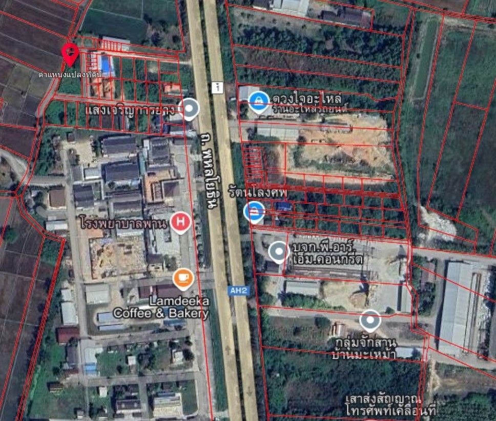 ขายที่่ดิน อ.พาน จ.เชียงราย 400 ม. จากถนนพหลโยธิน ต้ดรพ.พาน