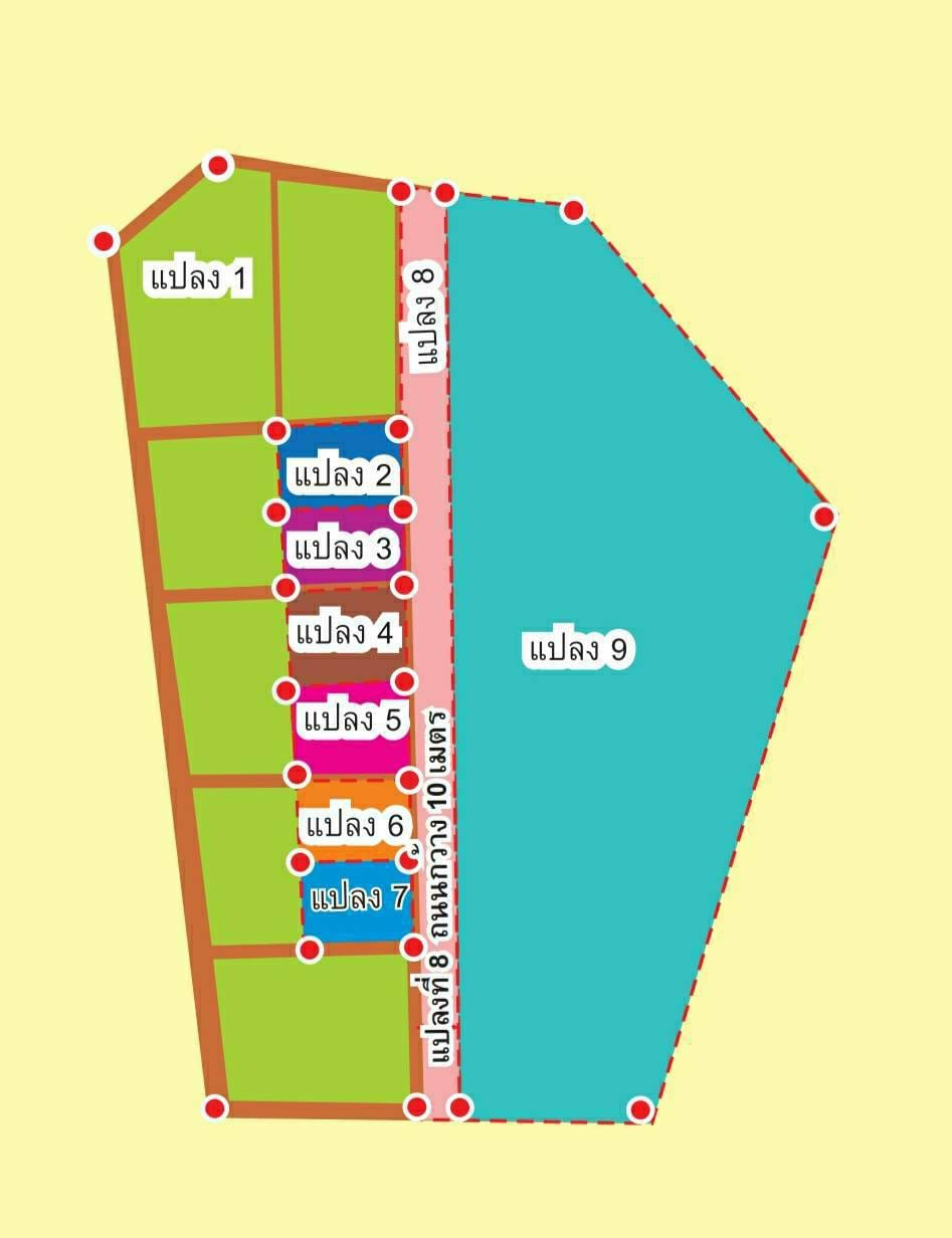 ขายที่ดินปราจีน แปลงใหญ่ ติดแหล่งน้ำ