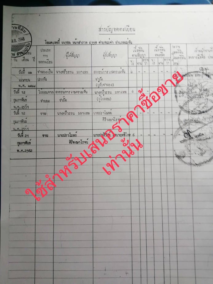 ที่ดินแม่จัน เชียงราย 6 ไร่
