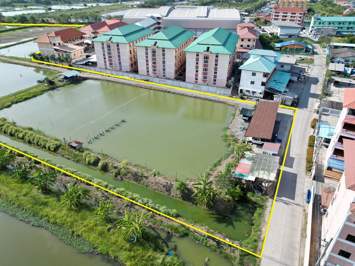 ขายที่ดินติดนิคมอุสาหกรรมเวลโกลว์ บางนา-ตลาด กม.37