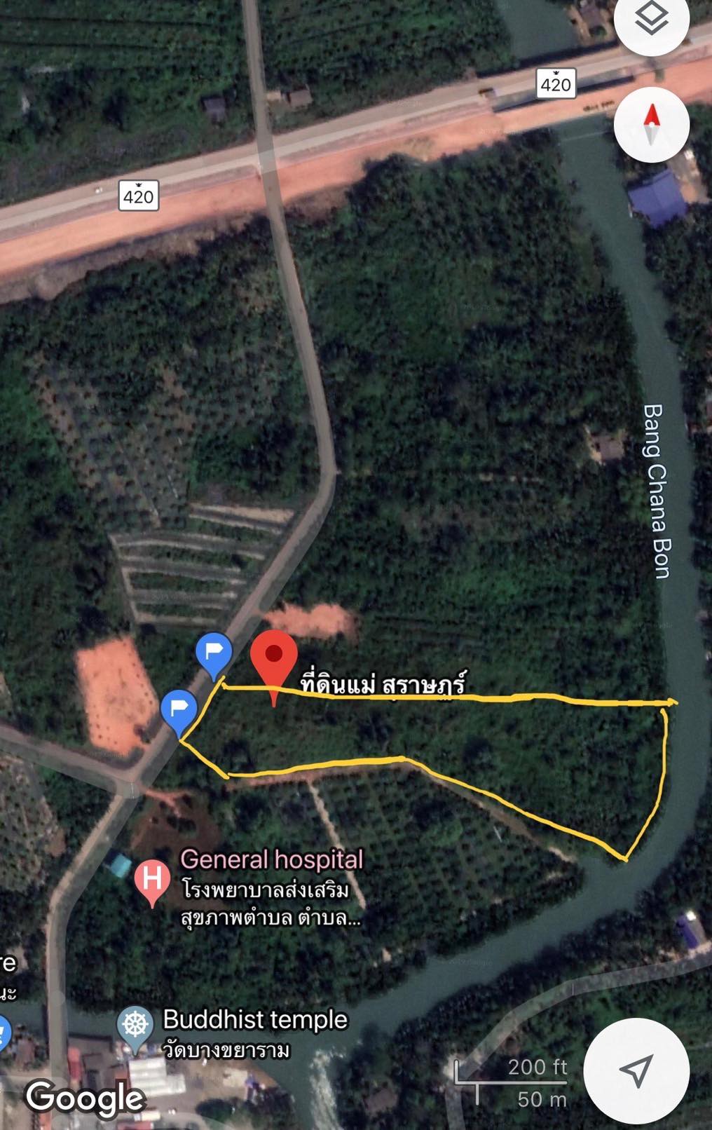 ที่ดินเปล่า เมืองสุราษฎร์ธานี 8-0-88