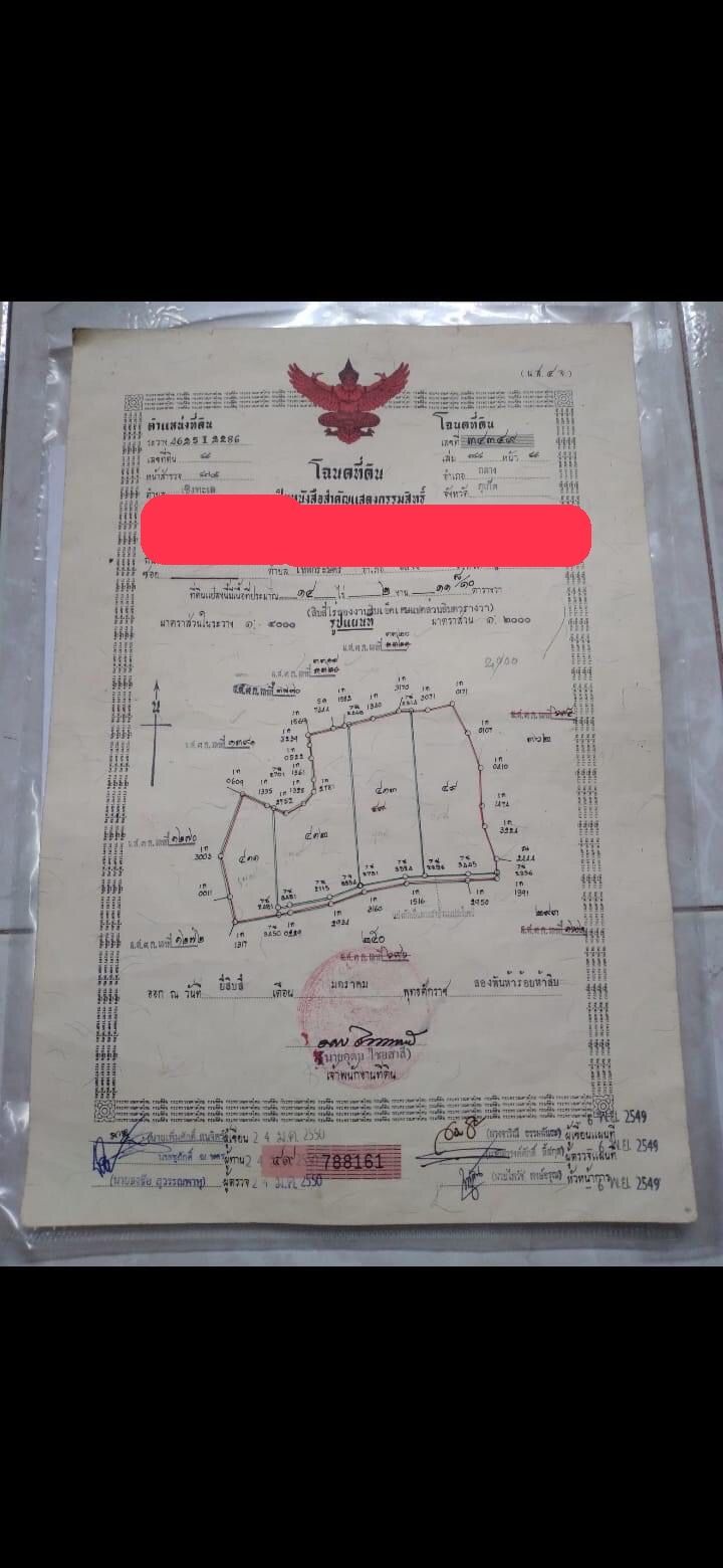 ขายที่ดินเห็นวิวทะเลห่างหาดลายัน5นาที26ไร่เศษ