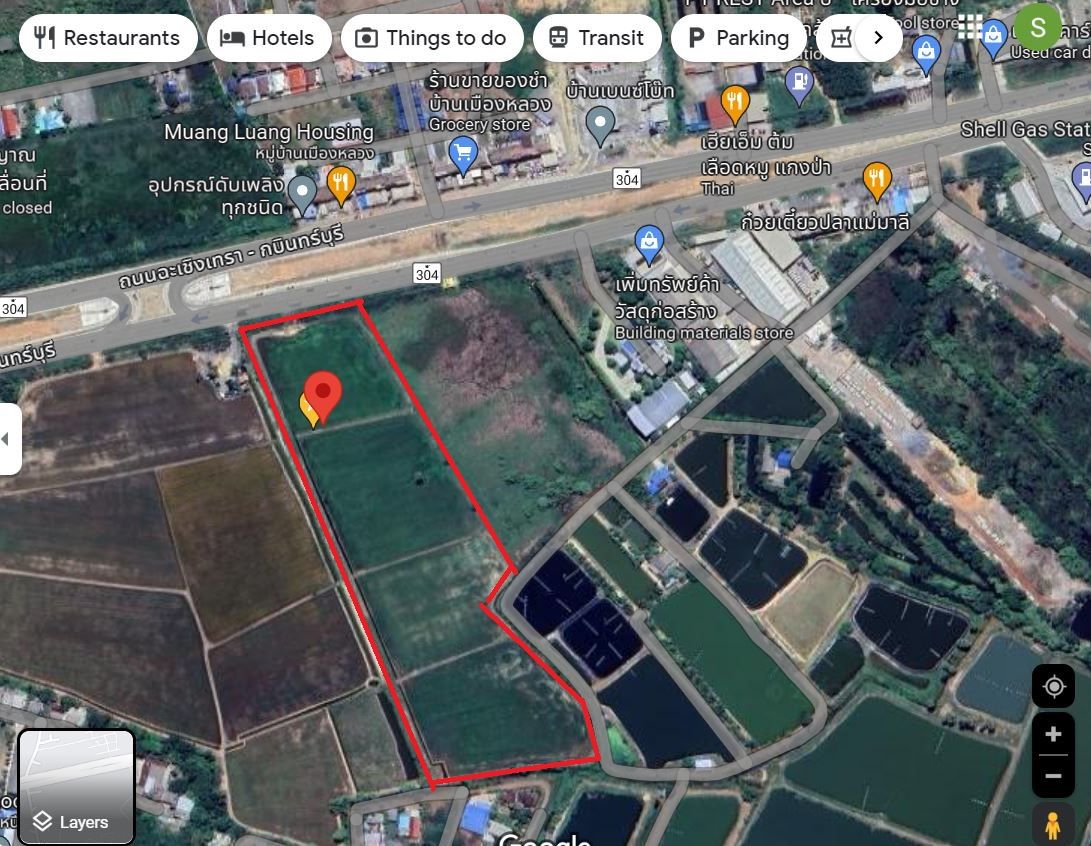 ที่ดินติดถนน 304 ทำเล EEC ตัวจริง! รถผ่านหลักหมื่น/วัน โอกาสทองของนักลงทุน 
