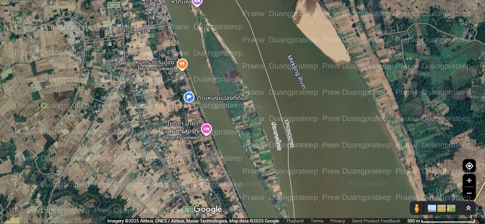 ขายที่ดิน 1 ไร่ ถมดินแล้ว ติดแม่น้ำโขง น้ำก่ำ ธาตุพนม นครพนม