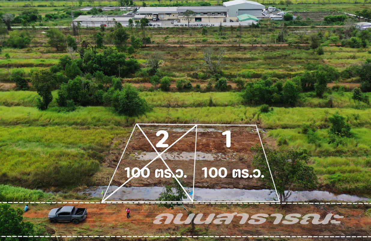 ขายที่ดินปทุมธานี หนองเสือ ที่ดินเปล่า แบ่งขาย คลอง 10 ซอย สยามออริจินอล