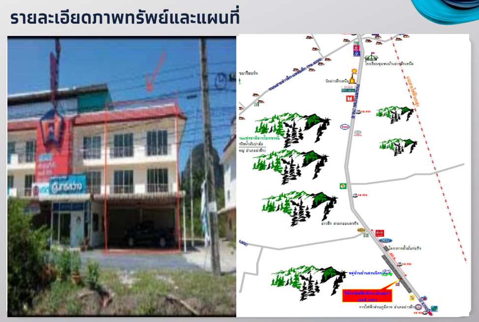 ขายอาคารพาณิชย์กระบี่ อ่าวลึก 