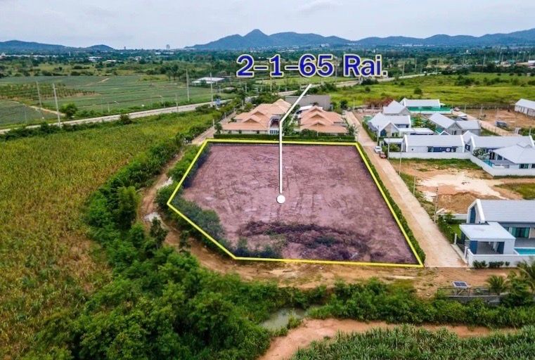 ขายที่ดินประจวบฯ อำเภอหัวหิน ที่ดินสวย ทำเลงาม บรรยากาศดี เดินทางสะดวก เหมาะลงทุนมาก 2-1-65 ไร่.