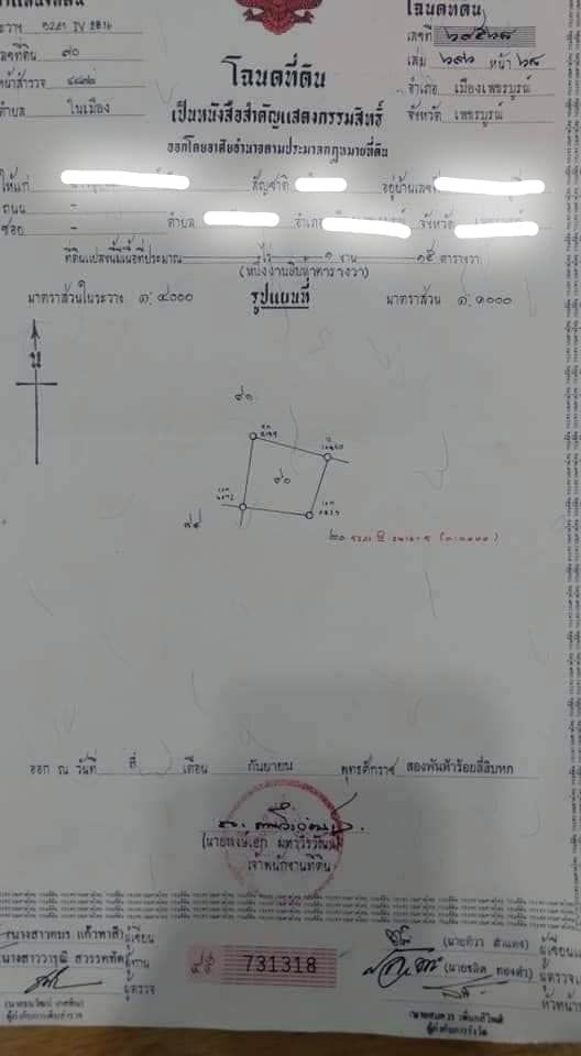 ขายที่ดินเพชรบูรณ์ อ.เมือง จ.เพชรบูรณ์ 0-2-52ไร่