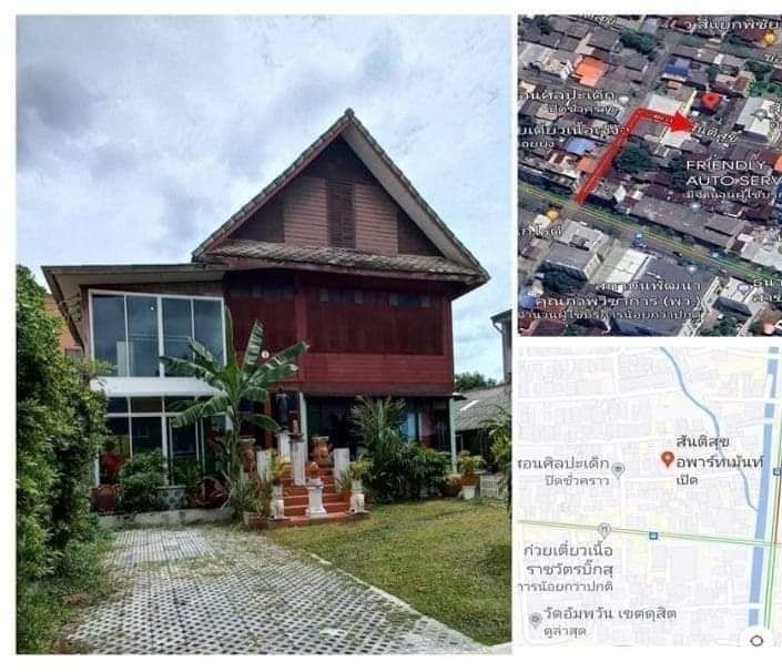 ขายบ้านพร้อมที่ดินกรุงเทพฯ ราชวัตร64 ซอยสันติสุข บางซื่อ 0-1-43