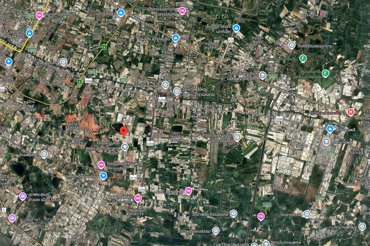 ขายที่ดินสมุทรปราการ บางพลี เหมาะลงทุนมาก ทำเลดี